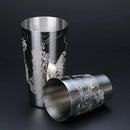 Coqueteleira de Inox Premium Boston Lux – Cocktail Shaker Profissional 550ml
